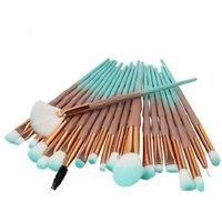 20Pc Diamond Make Up Brush Sets