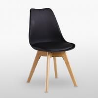 Jensen Dining Chair Single - Black