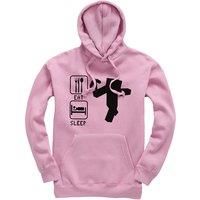 Eat, Sleep, Mine Kids Hoody - Black