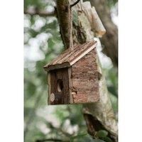 Wooden Hanging Bird Hotel