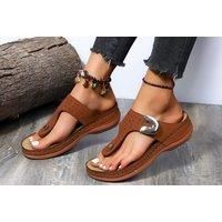 Women'S Flip Flops Bunion Sandals In 7 Sizes And 5 Colours - Grey