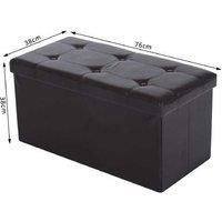 Homcom Folding Storage Cube Bench Seat