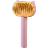 1 Or 2 Pet Grooming Brushes - 4 Colours! - Pink