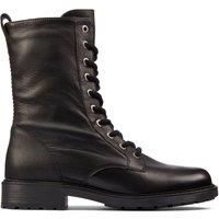 Ladies Clarks Lace Up Detailed Combat Style Boots Orinoco2 Style