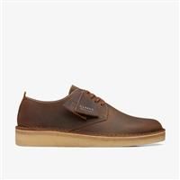 Clarks Originals Mens Shoes Coal London Casual Lace-Up Low Profile Leather