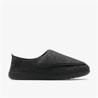 Clarks King Riptape Textile Slippers In Standard Fit Size 6