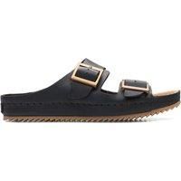 Clarks Brookleigh Sun Leather and Suede Sandals - UK 6