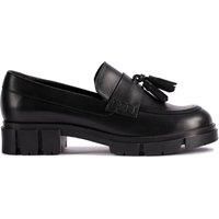 Clarks Teala Loafer Leather Shoes in Black Standard Fit Size 7