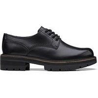 Clarks Women's Orianna Derby Leather Shoes - UK 3