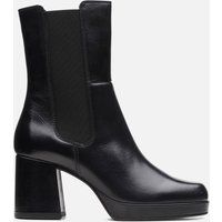 Clarks Women's Pique Up Leather Chelsea Boots - UK 6