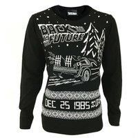 Back To The Future  HE418  women's Sweatshirt in Black