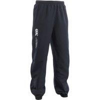 Mens Open Hem Tracksuit Bottoms (navy/white)