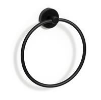 Habitat Towel Ring - Matt Black