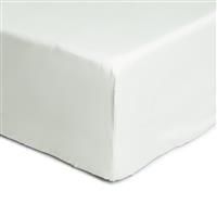 Habitat AntiMicrobial White Fitted Sheet  Double