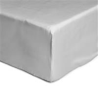 Habitat Anti-Microbial Dove Grey Fitted Sheet - Single