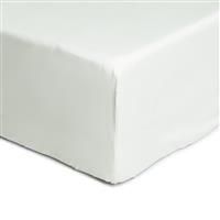 Habitat Anti-Microbial White Fitted Sheet - Single