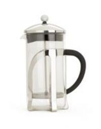 Habitat 8 Cup Cafetiere - Chrome