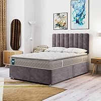 Sealy Mattress, Gel Foam, White, Double