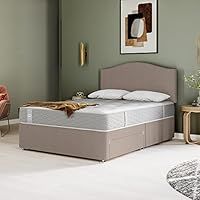 Sealy Mattress, Polyester, White, Double