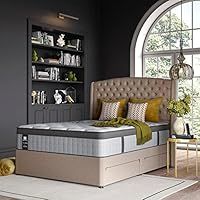 Sealy Mattress, Foam, White, Double