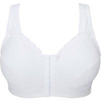 Cotton Traders 2 Pack Macy Front-Fastening Bras In White