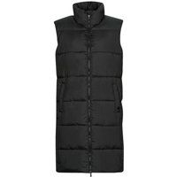 Superdry Women/'s Longline Quilted Gilet - Black (S)