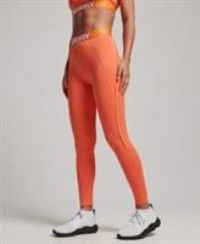 Superdry Womens Train Branded Elastic Tight Leggings Size 8