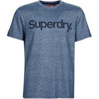 Superdry  VINTAGE CORE LOGO CLASSIC TEE  men's T shirt in Marine