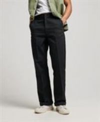 Superdry Mens Straight Chino Trousers Size 32/32