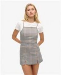 Superdry Womens Vintage Check Cami Mini Dress Size 14