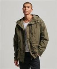Superdry Mens Hooded Deck Jacket Size S