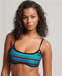 Superdry Womens Striped Recycled Bikini Top Size 16