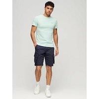 Superdry Essential Logo Embroidered T-Shirt - Light Green