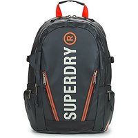 Superdry Tarp Rucksack Backpack Woman, Black/Pelican, One Size, Casual