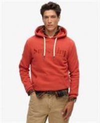 Superdry Mens Terrain Logo Overdyed Hoodie Size M