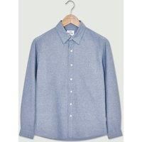 Peter Werth Edward Mens Long Sleeve Shirt Indigo