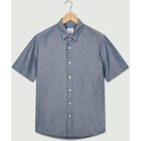 Peter Werth Tenter Mens Short Sleeve Shirt Charcoal