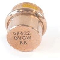 Conex Banninger B Press Copper Press-Fit Stop Ends 22mm 10 Pack (342TA)