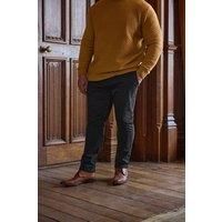 BadRhino Big and Tall BadRhino Black Stretch Chinos