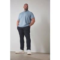 Badrhino Essential Chino Trousers - Navy
