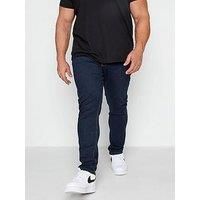 Badrhino Indigo Blue Stretch Jeans - Men/'s - M to 8XL