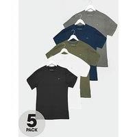 BadRhino Multi 5 Pack Essential T-Shirts