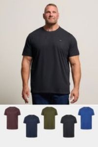 BadRhino Multi 5 Pack Cotton T-Shirts