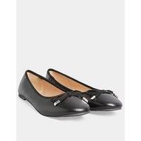 Long Tall Sally LTS Tall Women's Faux Suede Ballerina Pumps