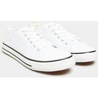 Long Tall Sally Tall Women's LTS Canvas Low Trainers