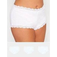 Yours Curve Plus Size 4 Pack Shorts