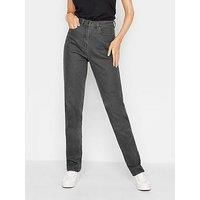 LTS Tall Women's Indigo Blue UNA Washed Mom Jeans
