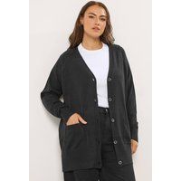 Yours Curve Women's Plus Size Long Sleeve Boyfriend Cardigan