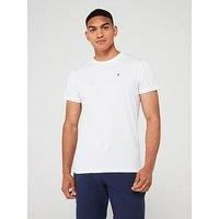 Hackett London Men/'s Classic Ss Tshirt T-Shirt, White (White), S