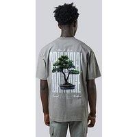 Criminal Damage Bonsai T-Shirt - Charcoal